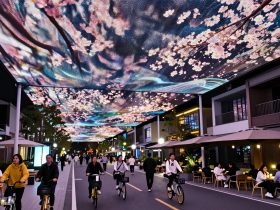 80,000 Screens: Walking Under Suzhou’s World-Biggest LED Canopy