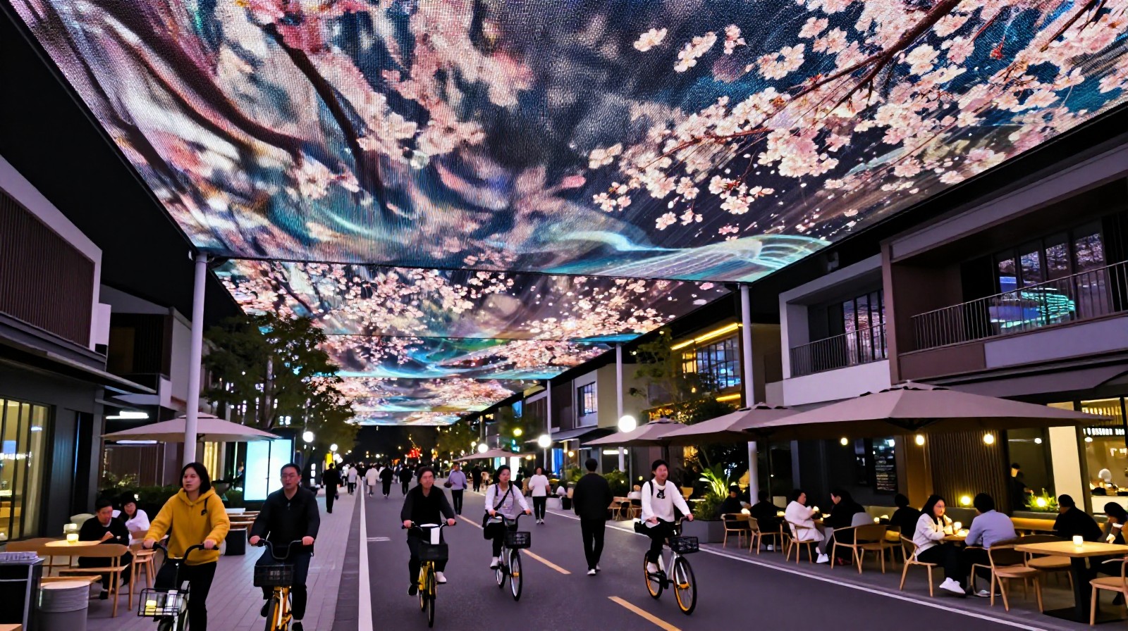 80,000 Screens: Walking Under Suzhou’s World-Biggest LED Canopy