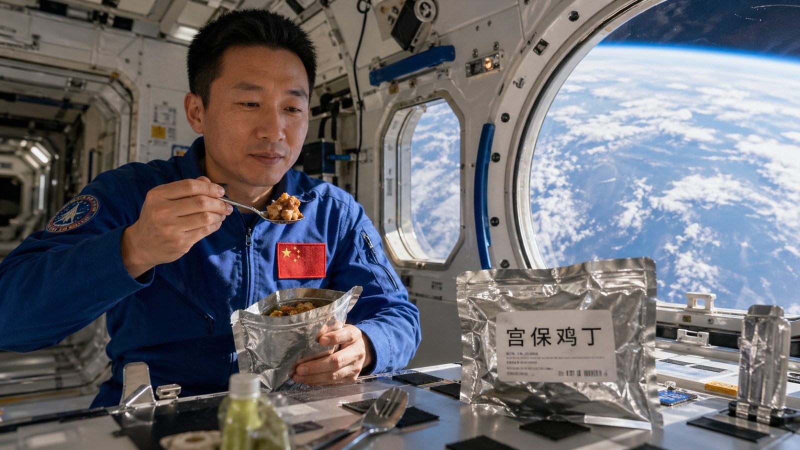 China's Space Station: What Are Taikonauts Really Eating?