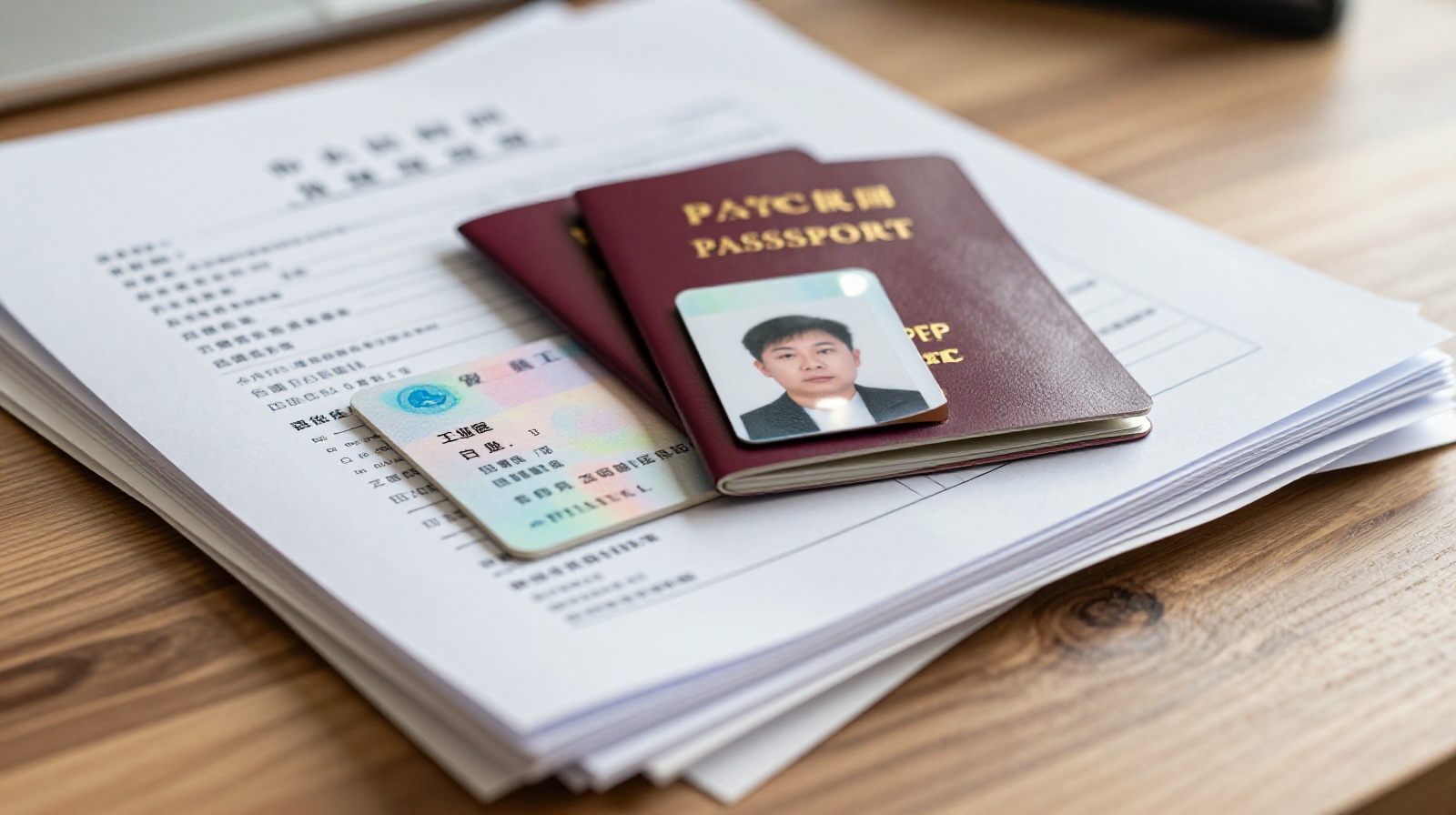 Documents required for foreign nationals to buy property in China, including passport and work permit.