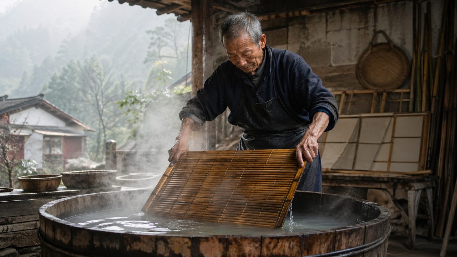 The Guardian of Ancient Paper: Keeping a Millennium-Old Craft Alive