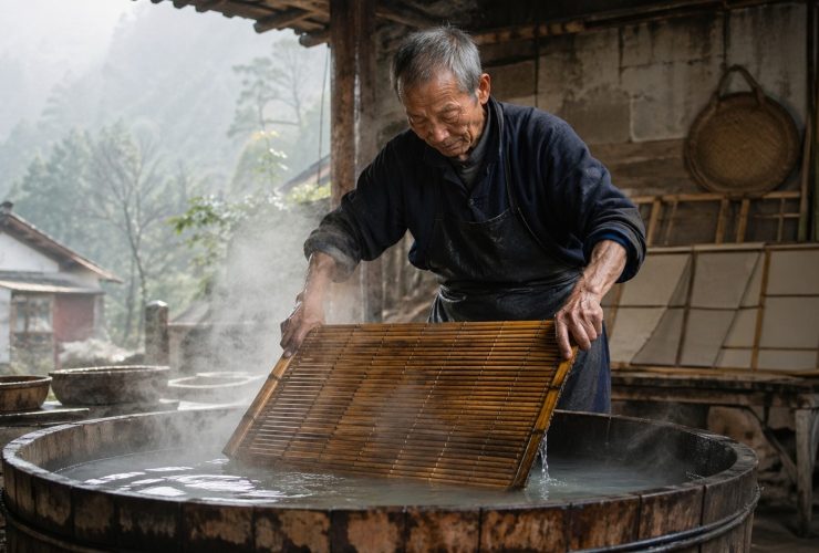 The Guardian of Ancient Paper: Keeping a Millennium-Old Craft Alive