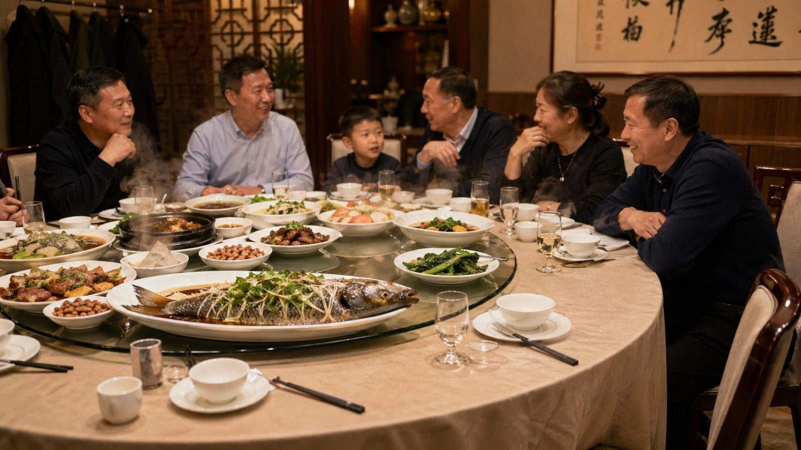 The Philosophy of Face: Fish Head Orientation and Seating Rules at Shandong Banquets