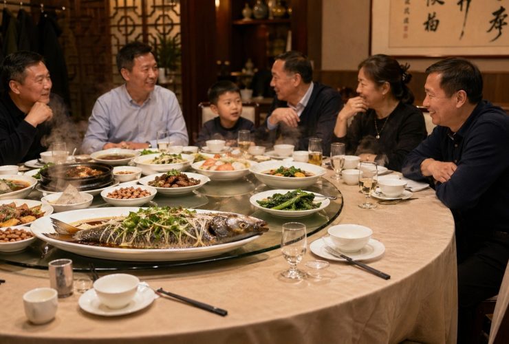 The Philosophy of Face: Fish Head Orientation and Seating Rules at Shandong Banquets