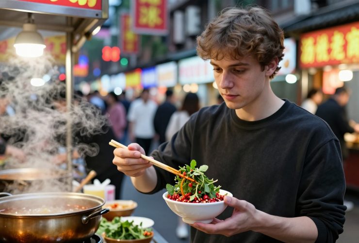 A Cross-Cultural Taste Clash: When a German Tourist Tries Ze'er Gen (Fish Mint) for the First Time