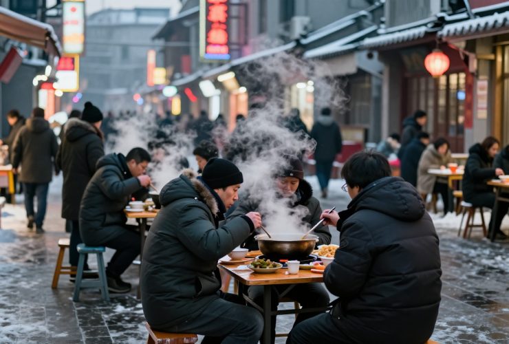 3 AM in Harbin: From Madier Ice Cream to Iron Pot Stew at a Late-Night Eatery