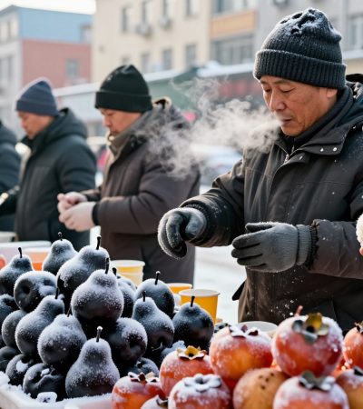 Frozen Pears, Persimmons, and Hot Milk Tea: The 'Ice-Fire' Paradox of Heilongjiang Snacks