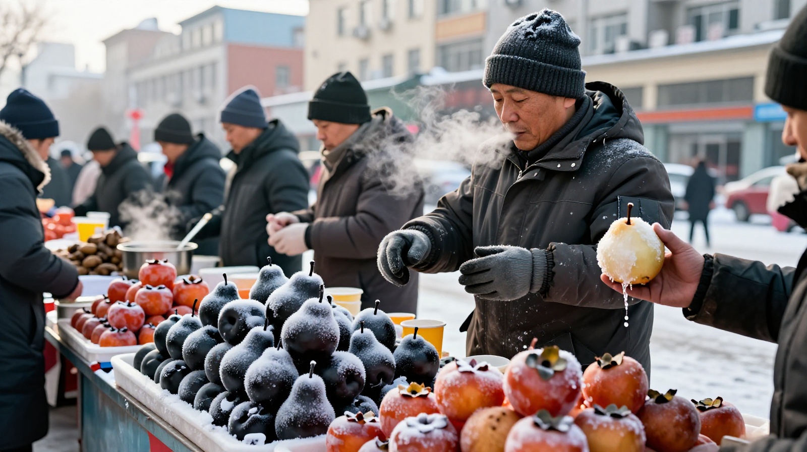 Frozen Pears, Persimmons, and Hot Milk Tea: The 'Ice-Fire' Paradox of Heilongjiang Snacks
