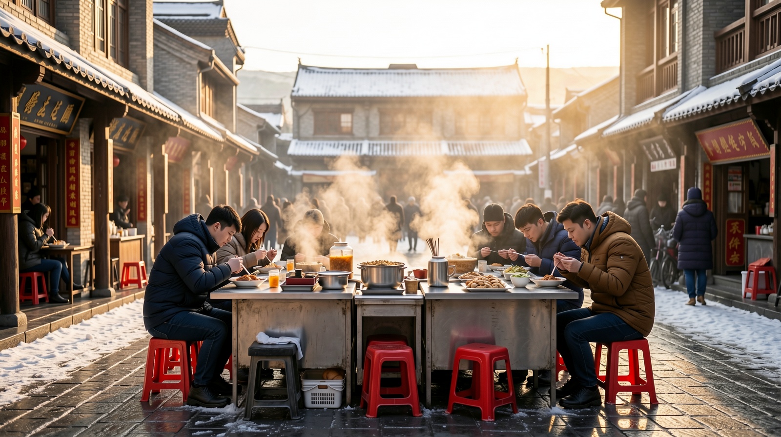 When Youth Return: New Breakfast Trends and Nostalgic Snacks in Heilongjiang Towns