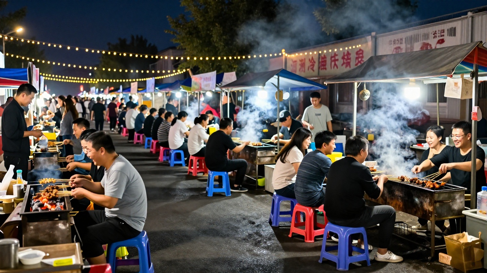 Jinzhou BBQ at Night: Charcoal, Beer, and the Social Code of Northeast China