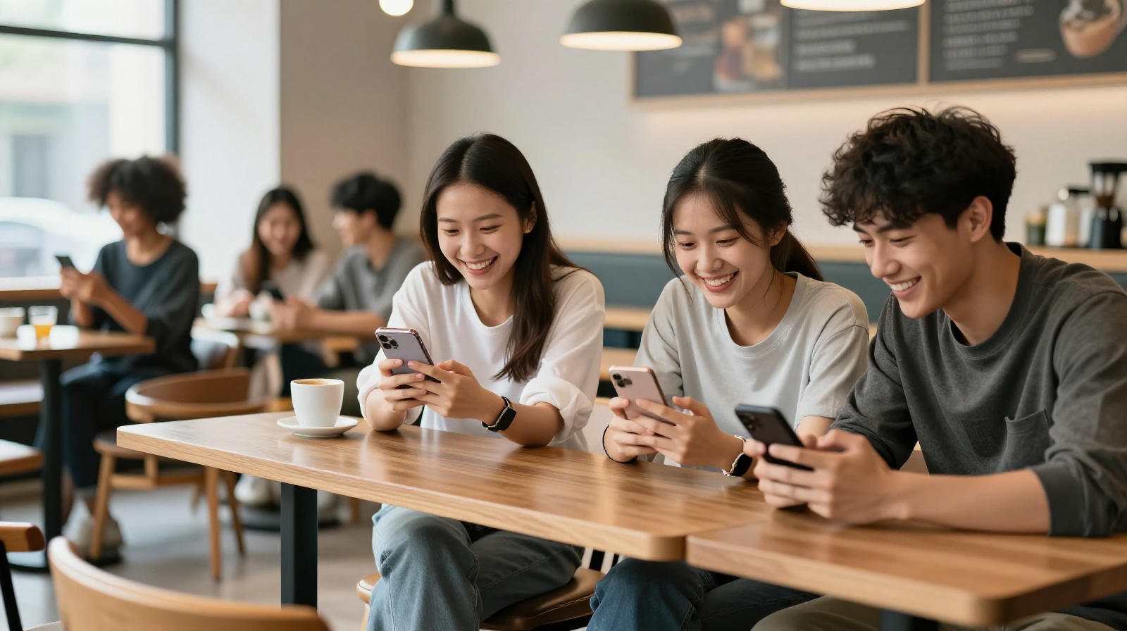 Young generation enjoying multicultural social life in Shenyang