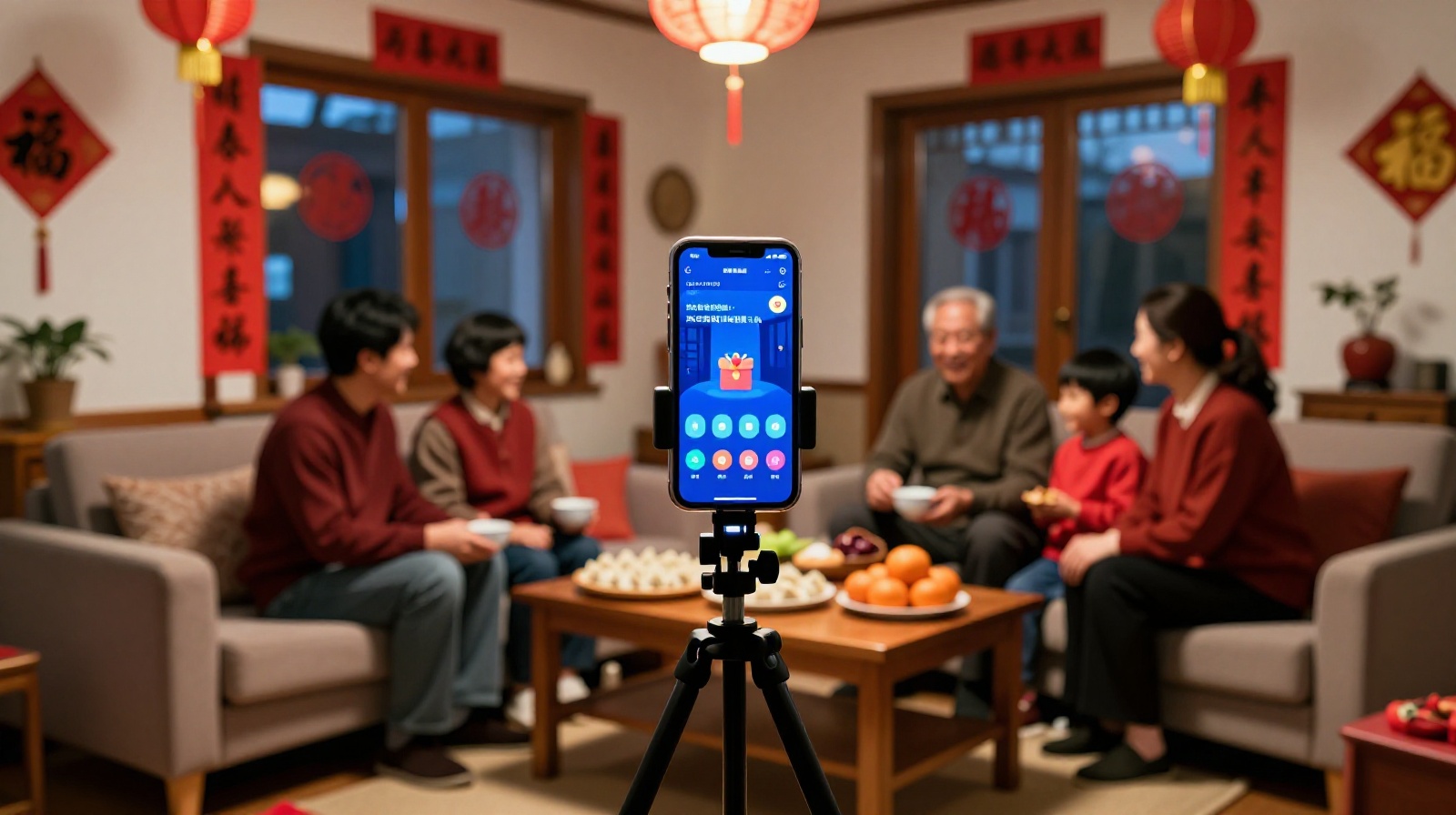 Cyberpunk Spring Festival: When Traditional Holidays Meet AI and Live Streaming