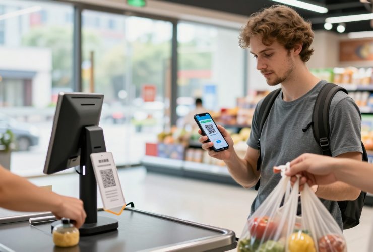 Beyond the QR Code: A Foreigner’s Journey Through China's Cashless Supermarkets