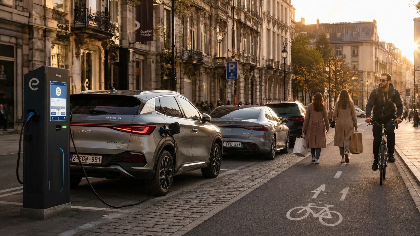 Chinese EVs Go Global: Observing BYD on European Streets in Daily Life