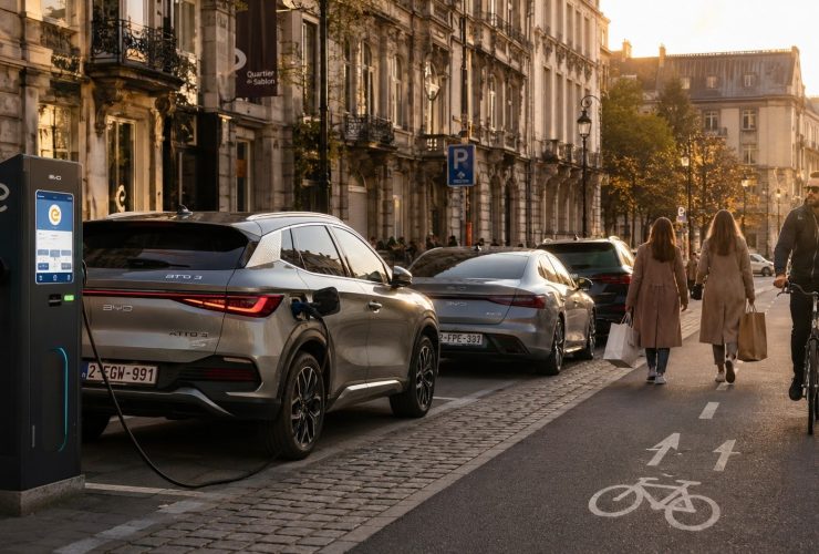 Chinese EVs Go Global: Observing BYD on European Streets in Daily Life