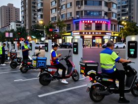 A Day in the Life of a Food Delivery Rider: The Capillaries of Urban China