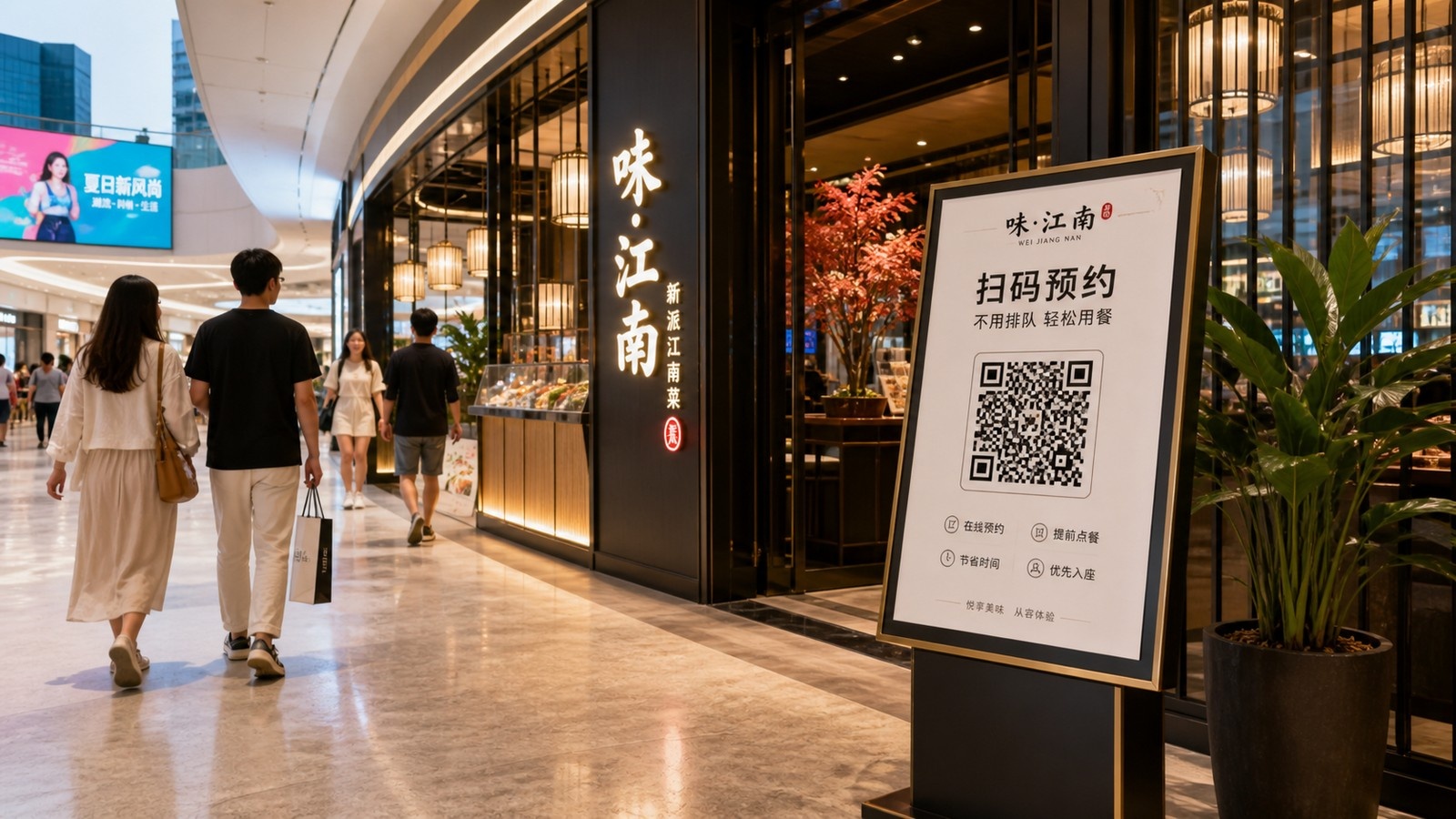 Dining in a Mall: Surviving the Virtual Queue System