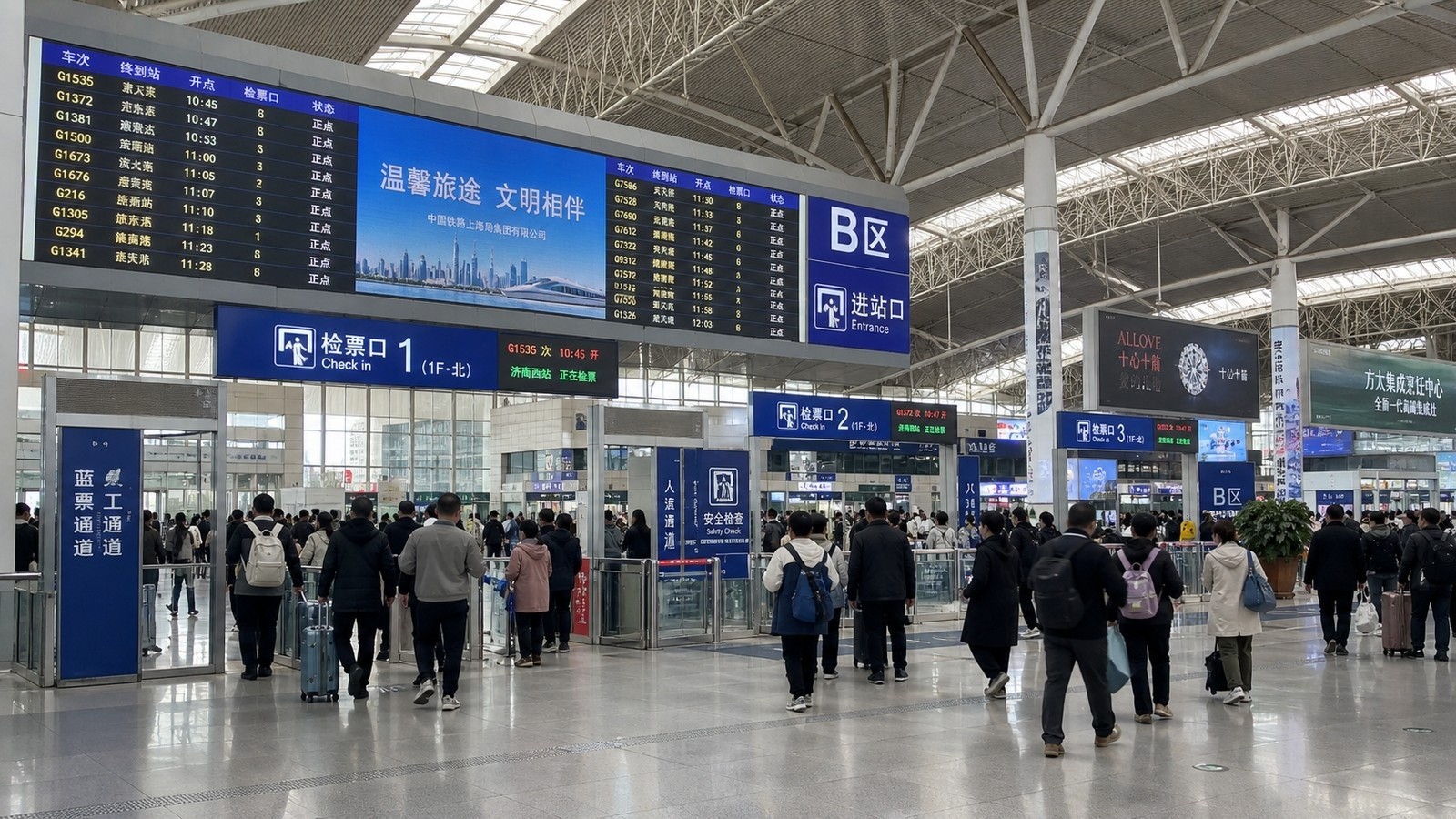 Navigating China’s Mega Train Stations: A Practical Guide to Finding Your Gate