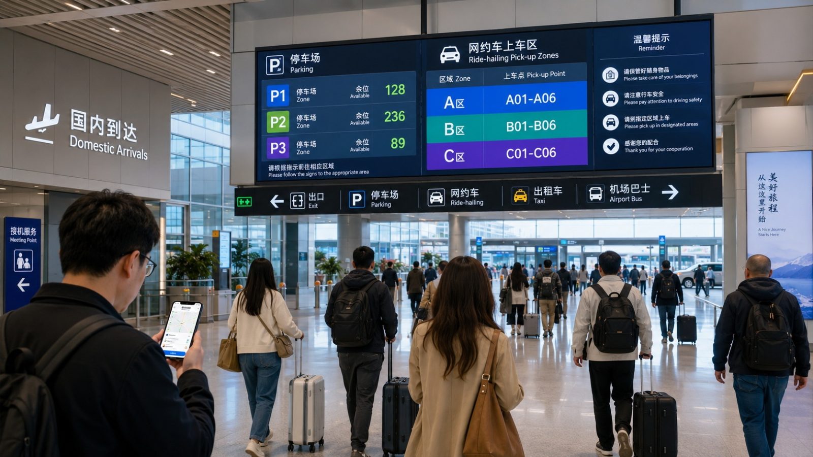 E-Hailing at Airports and Train Stations: A Guide to Pick-Up Points