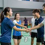 Joining a Local Pickup Game: Badminton and Basketball via WeChat