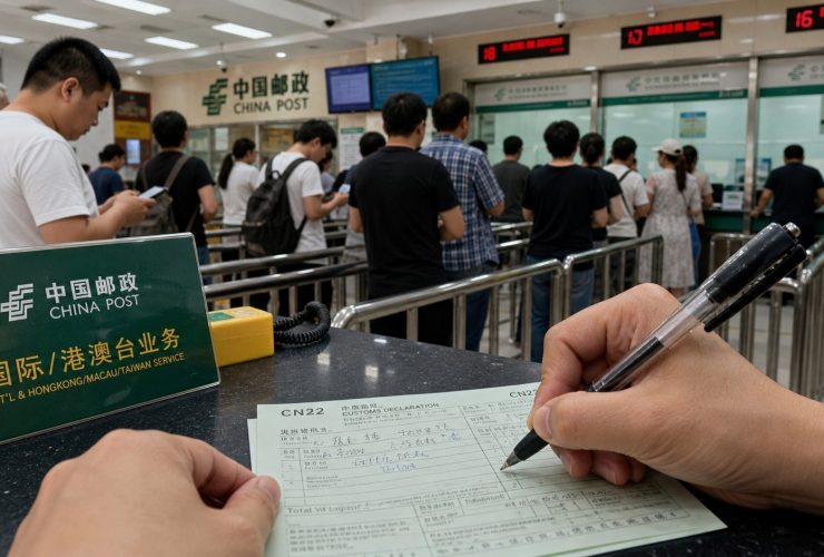 Navigating a Chinese Post Office: Sending Postcards and Packages Abroad