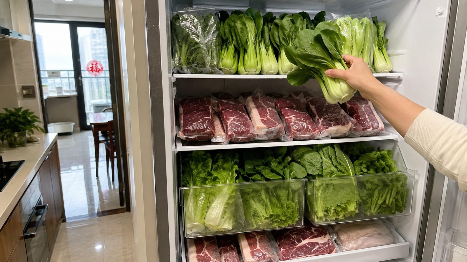 What’s Inside a Typical Chinese Family’s Refrigerator?
