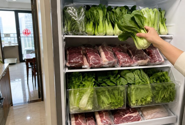 What’s Inside a Typical Chinese Family’s Refrigerator?