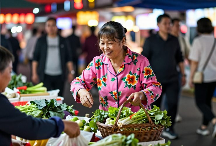 The 'Pajama Fashion': Why Southern Chinese Wear Sleepwear to the Supermarket
