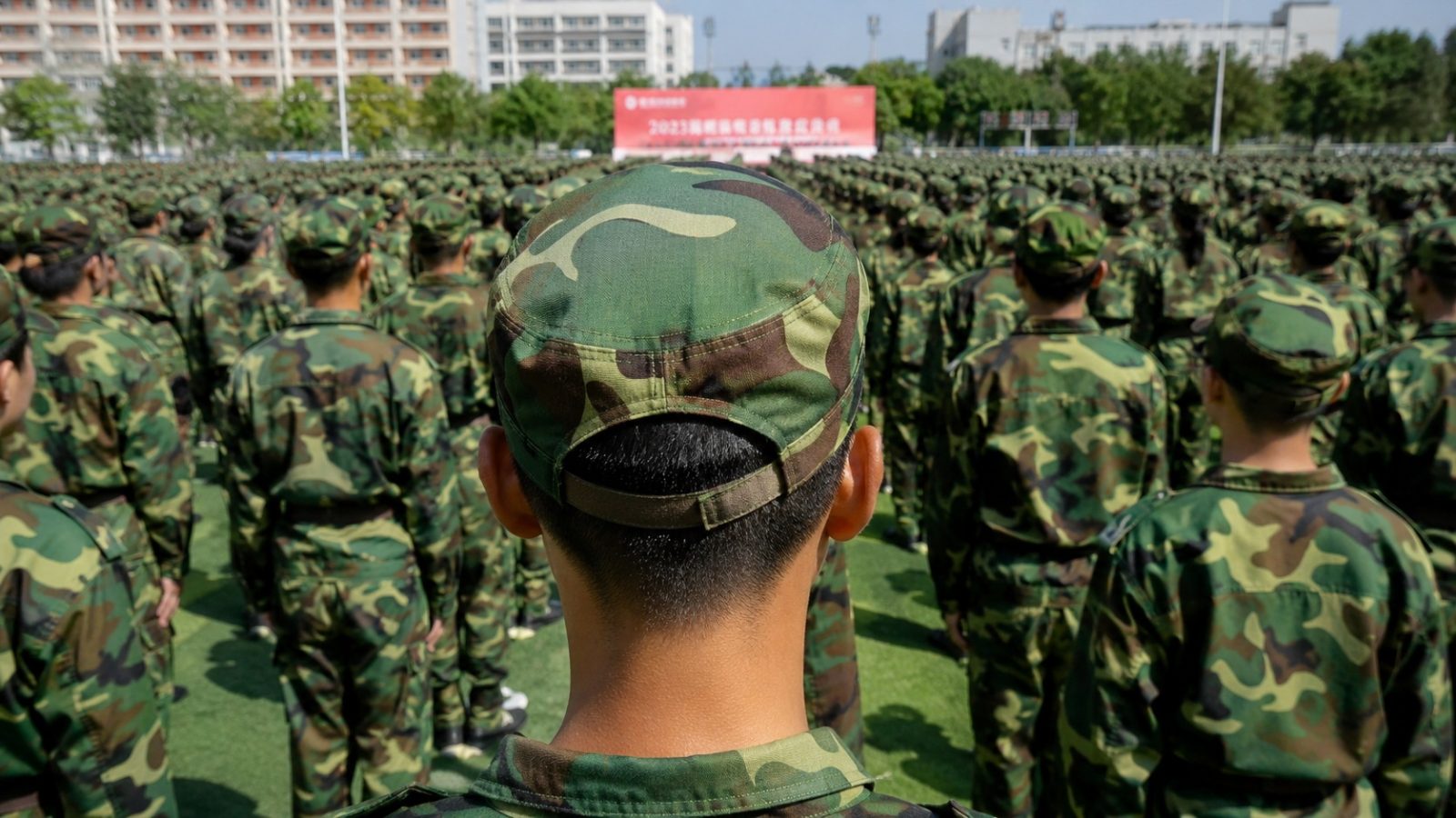 Campus Boot Camp: Why Every College Freshman in China Wears Camo for a Month
