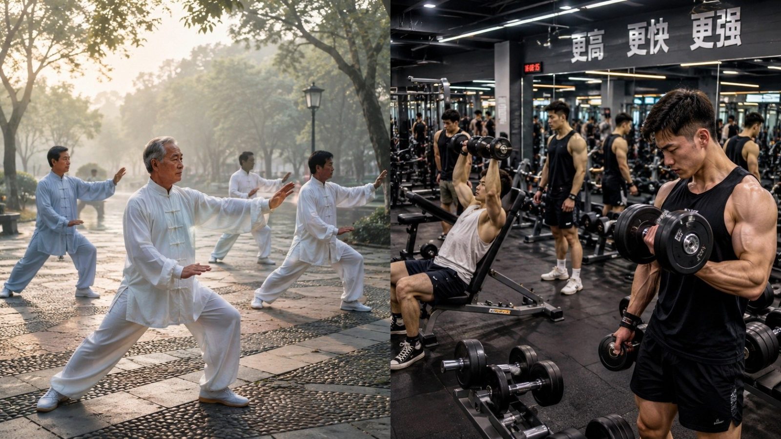 The Gym Bro Evolution: How Protein Powder and Deadlifts Replaced Tai Chi for Young Men