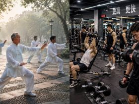 The Gym Bro Evolution: How Protein Powder and Deadlifts Replaced Tai Chi for Young Men