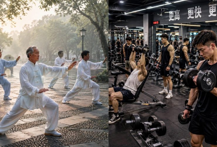 The Gym Bro Evolution: How Protein Powder and Deadlifts Replaced Tai Chi for Young Men