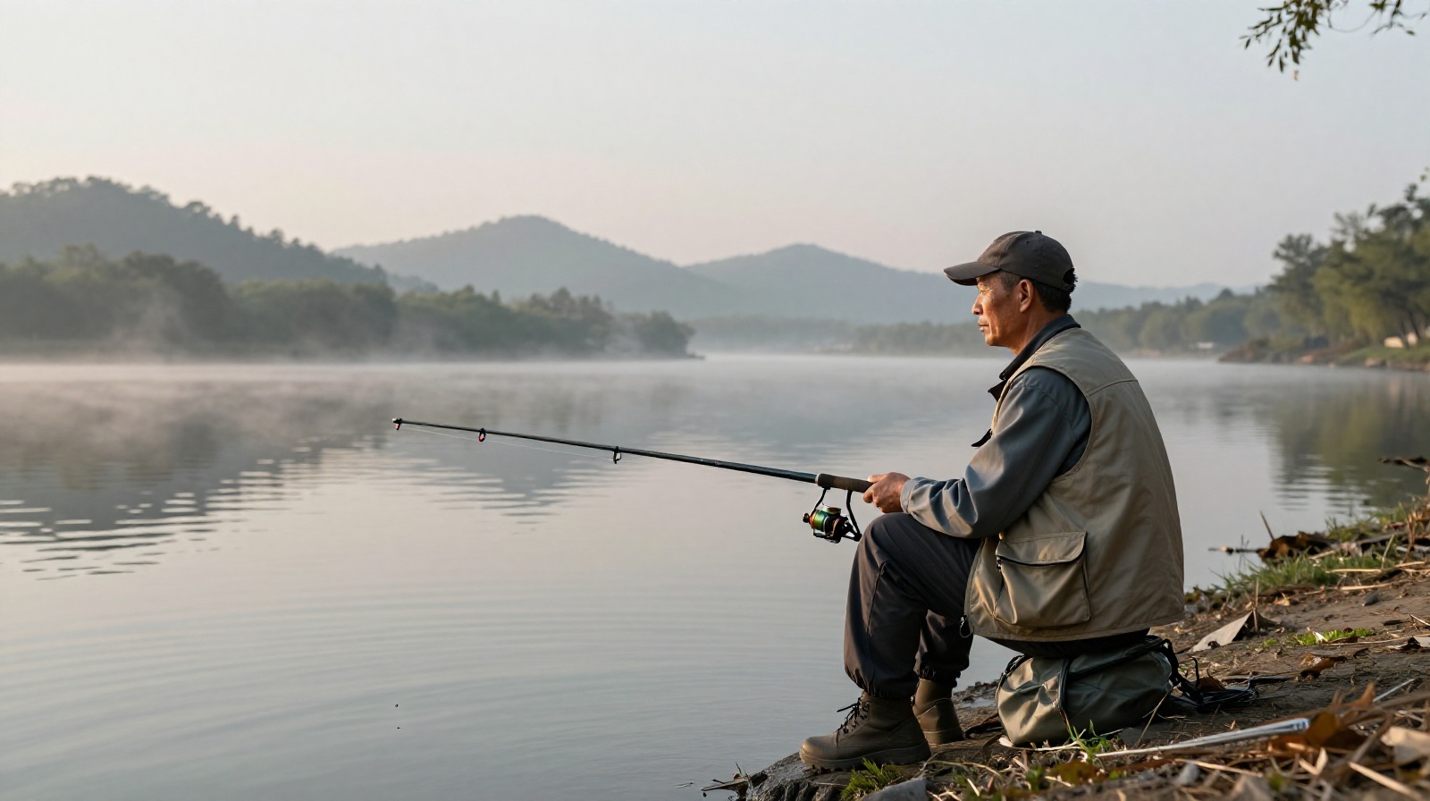 The Fishing Obsession: Why Middle-Aged Chinese Men Spend Weekends Staring at a Float