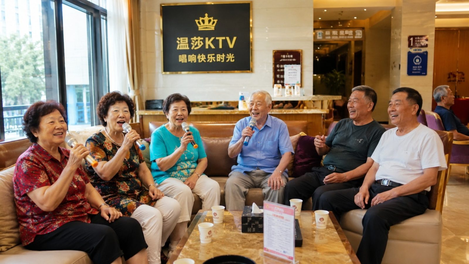 How Retirees Took Over the Daytime Slots at Karaoke Bars