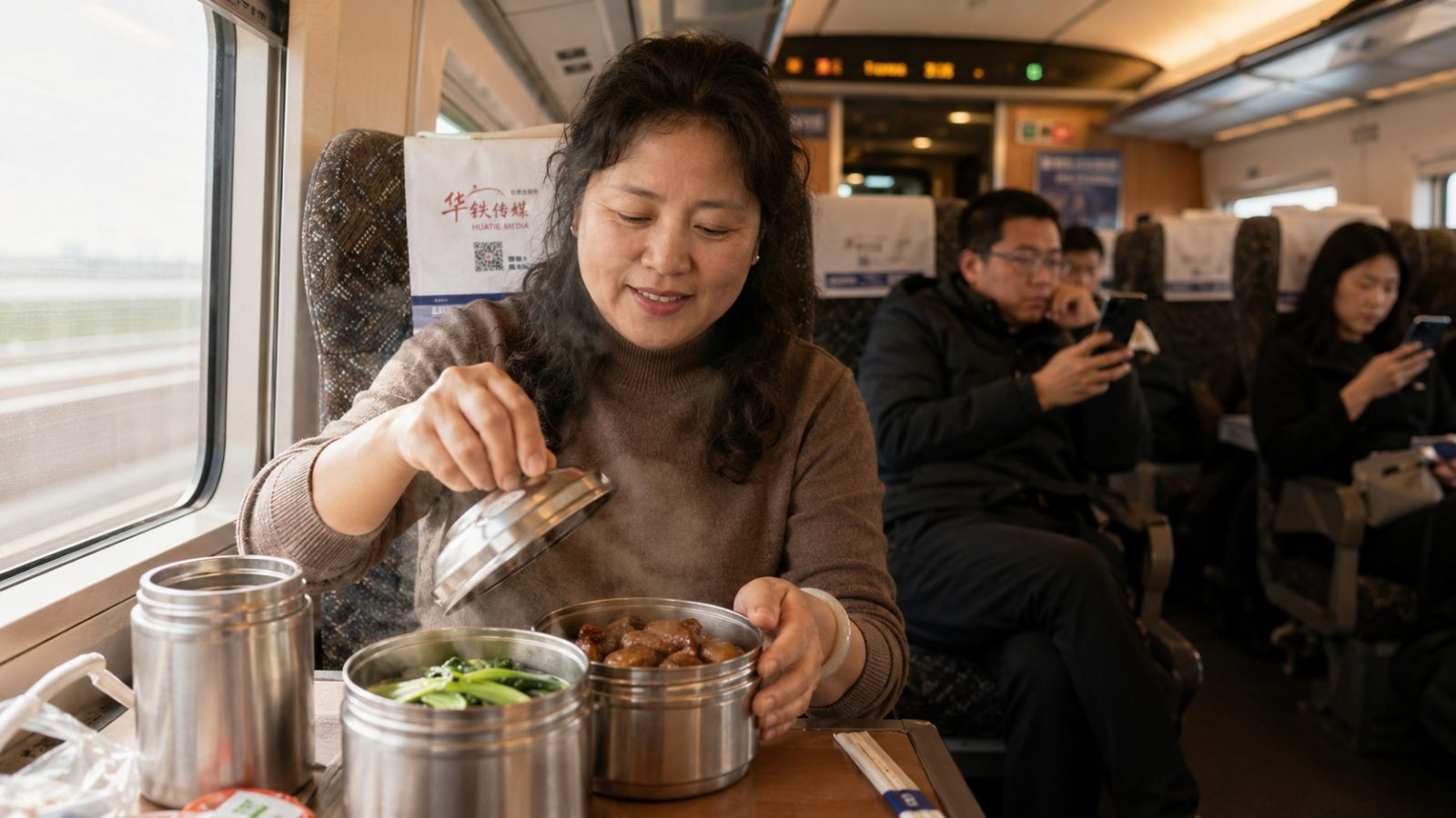 The High-Speed Train Feast: Why Chinese Travelers Bring Home-Cooked Meals