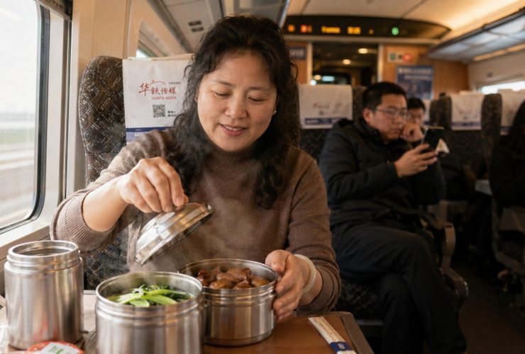The High-Speed Train Feast: Why Chinese Travelers Bring Home-Cooked Meals