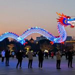 The Competitive World of Giant LED Kites in the Night Sky