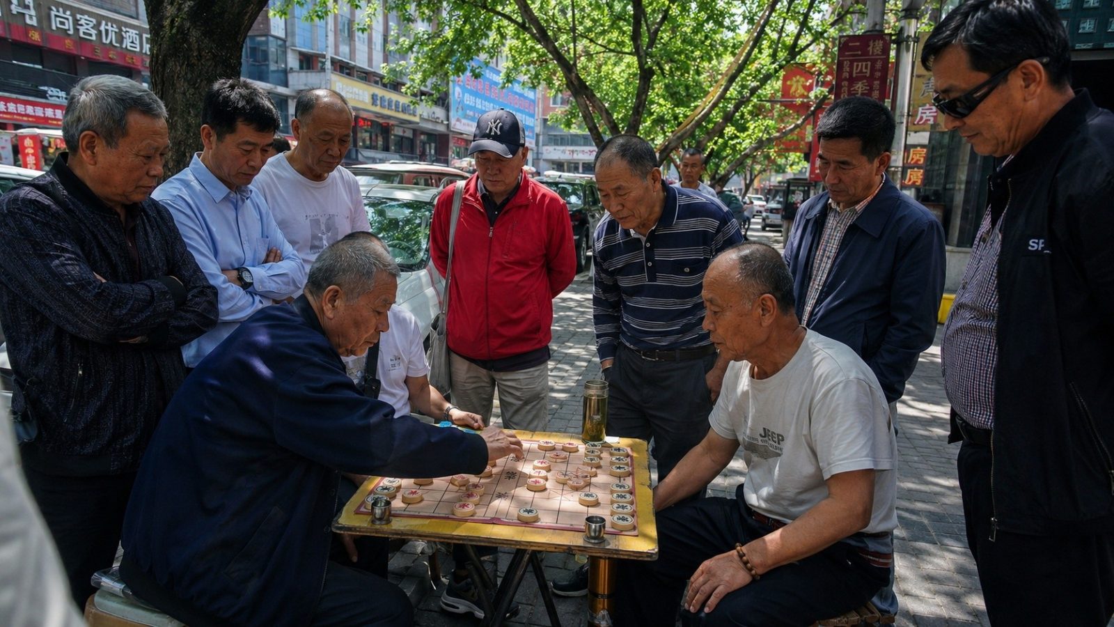Chinese Chess Hustlers: The Intense Street-Corner Battles of Old Men