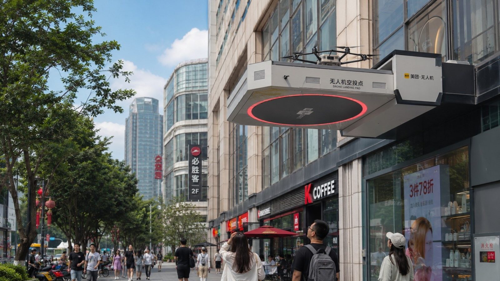 Welcome to the Restaurant Where Your Food Arrives on a Drone