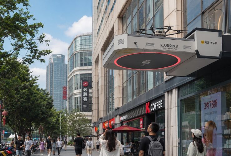 Welcome to the Restaurant Where Your Food Arrives on a Drone