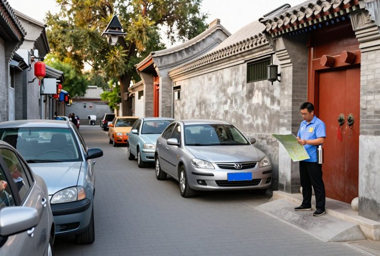"We Sat Down and Talked": Solving a Parking Dispute in a Hutong