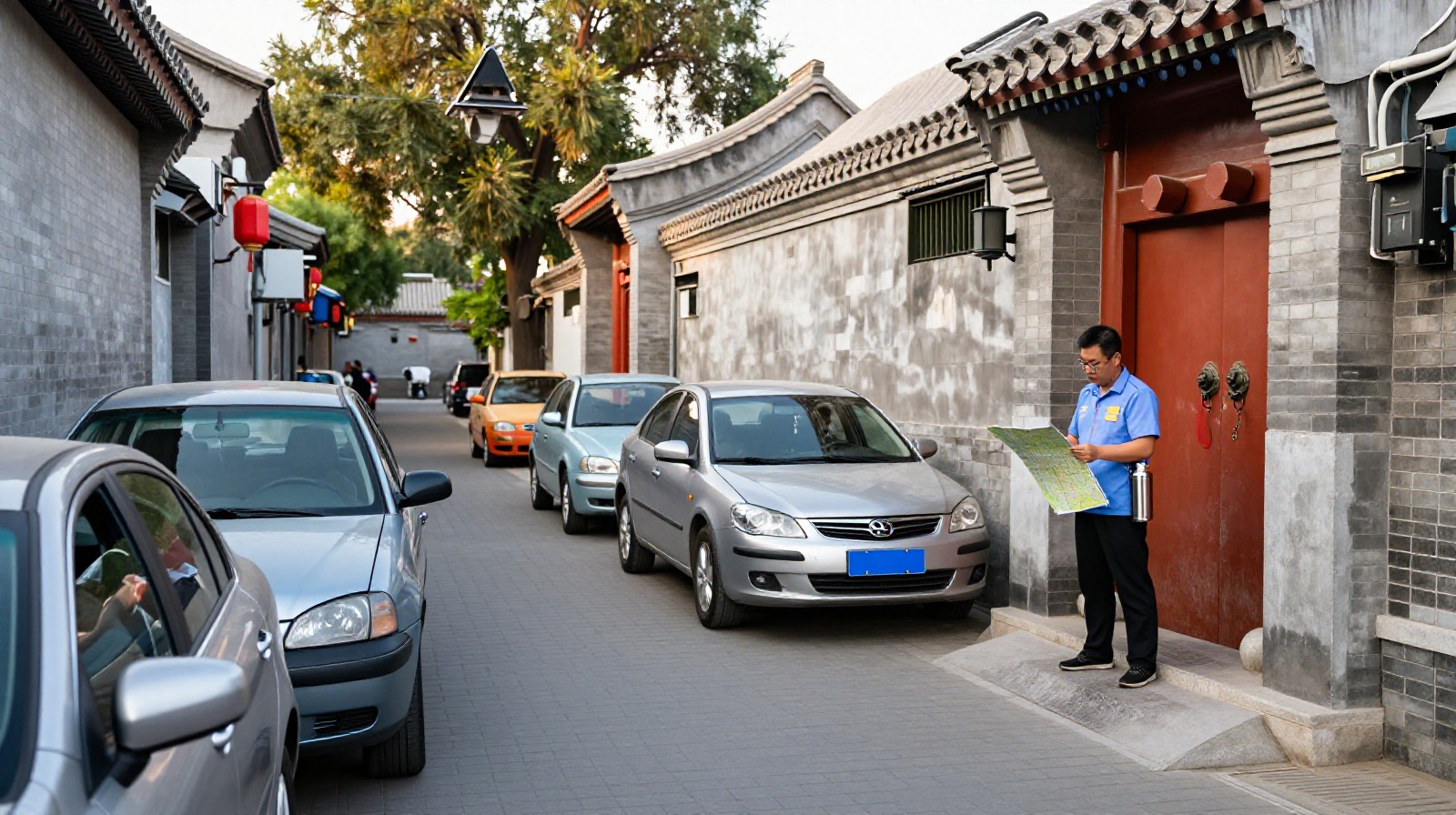 "We Sat Down and Talked": Solving a Parking Dispute in a Hutong