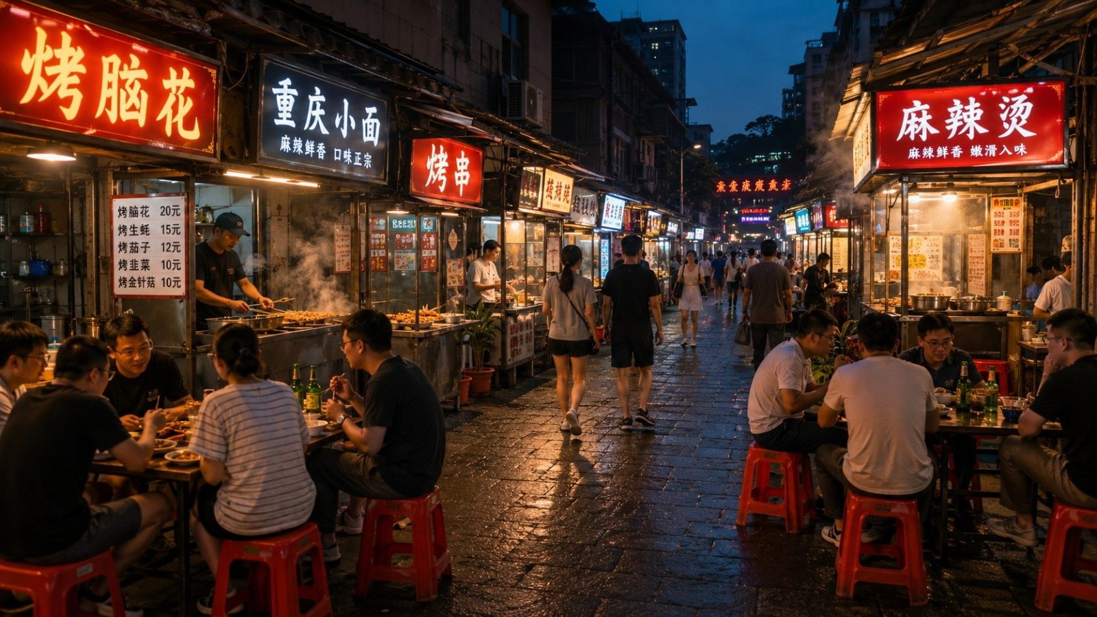 What Kind of Culinary Miracle Can $10 Buy You at a Chinese Night Market?