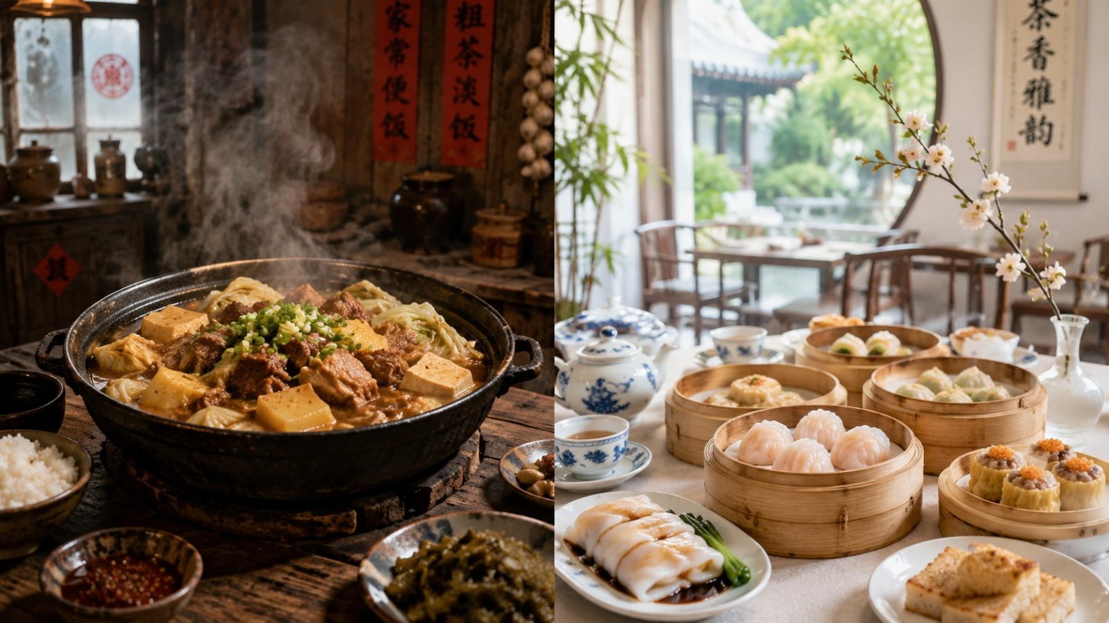 From Northeastern Stews to Southern Dim Sum: Mapping China's Massive Food Divide