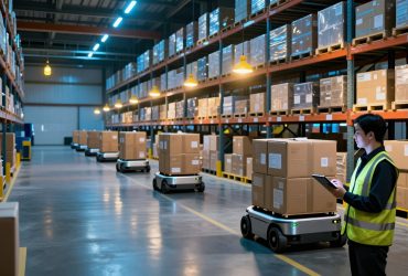 The Invisible Heroes Behind China's E-Commerce: Inside the Midnight Automated Warehouses