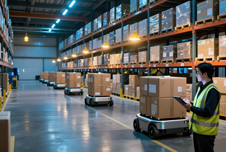 The Invisible Heroes Behind China's E-Commerce: Inside the Midnight Automated Warehouses