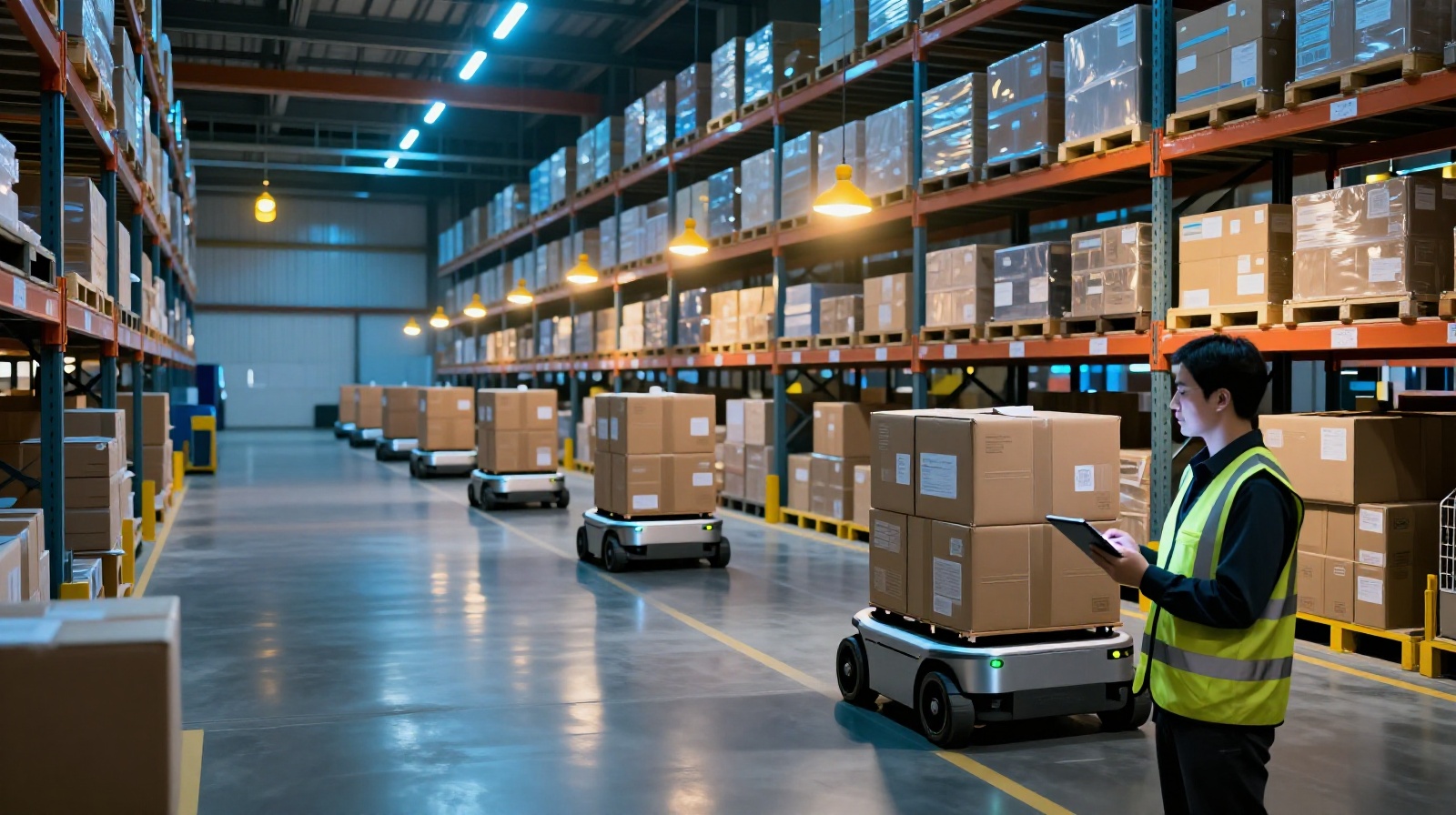 The Invisible Heroes Behind China's E-Commerce: Inside the Midnight Automated Warehouses