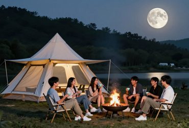 More Than Mooncakes: How Young Chinese Are Celebrating Mid-Autumn in Campsites