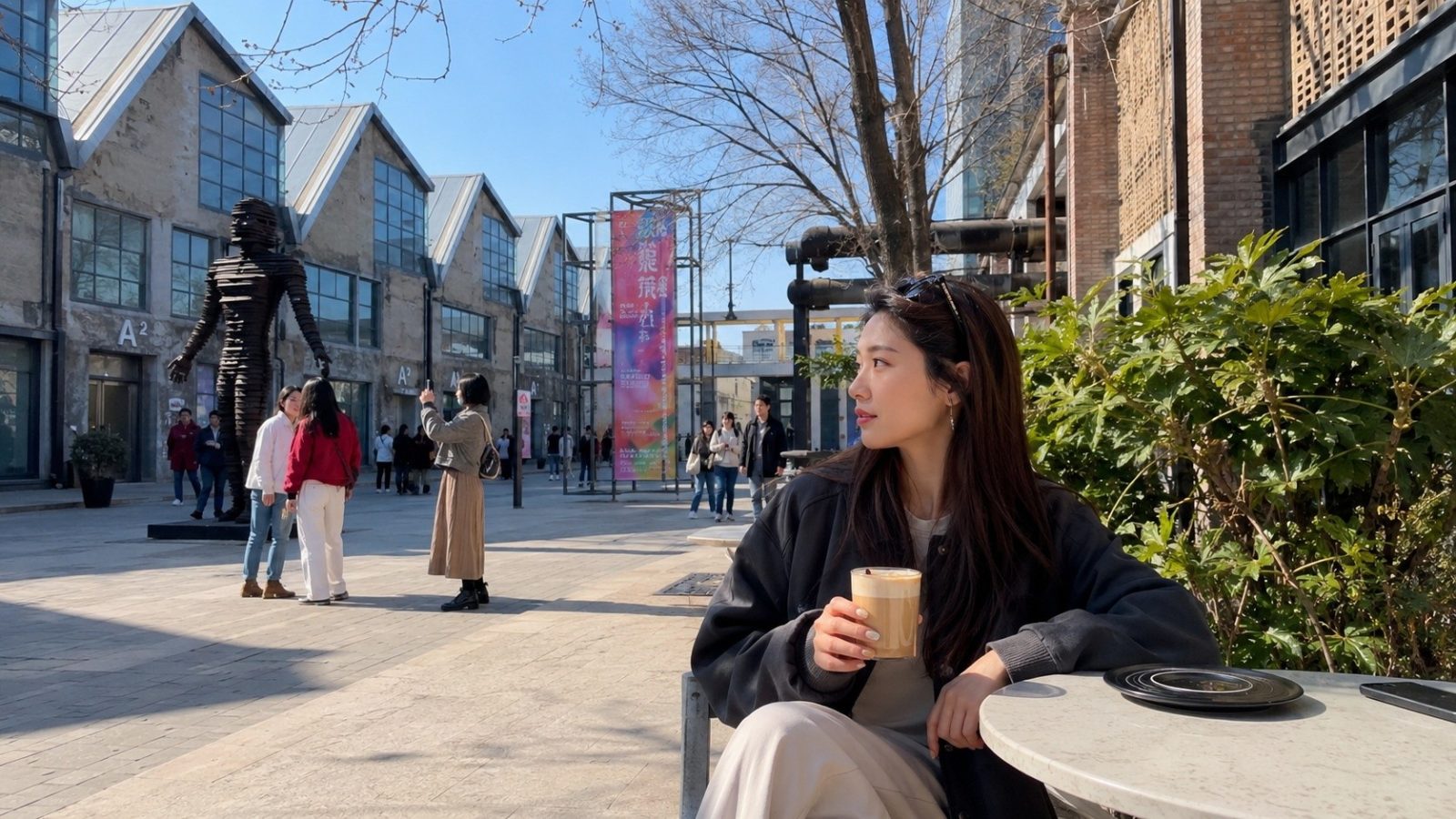 Art Districts as Backyards: Weekend Brunches at 798 and M50