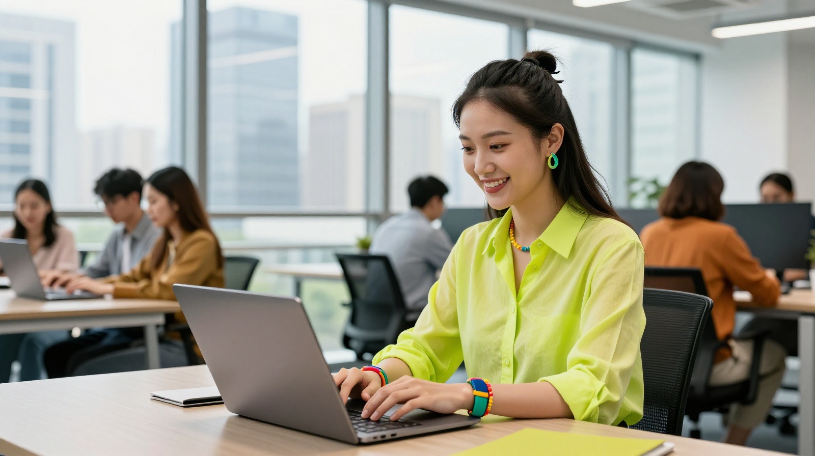 The "Dopamine" Office: Why We Dress in Neon Colors to Fight the Monday Blues